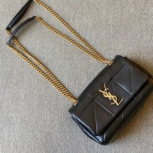 YSL Small Jaime Nappa Diamond Quilt Bag